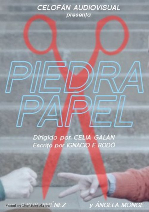 Piedra papel - Spanish Movie Poster