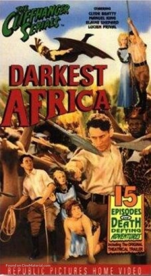 Darkest Africa - VHS movie cover