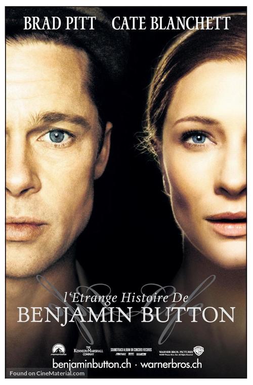 The Curious Case of Benjamin Button - Swiss Movie Poster