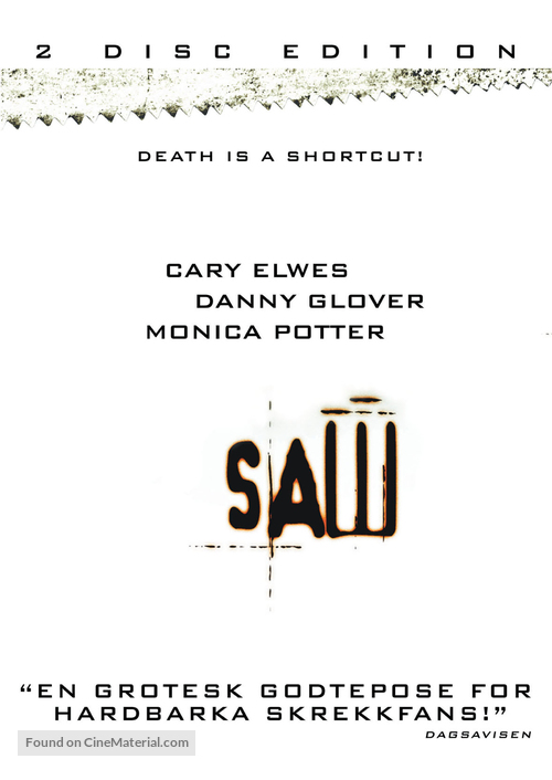 Saw - Norwegian DVD movie cover
