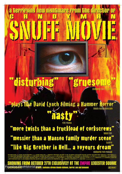 Snuff-Movie - British Movie Poster