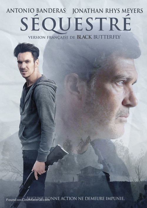 Black Butterfly - Canadian DVD movie cover