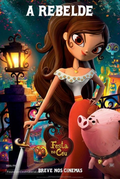 The Book of Life - Brazilian Movie Poster