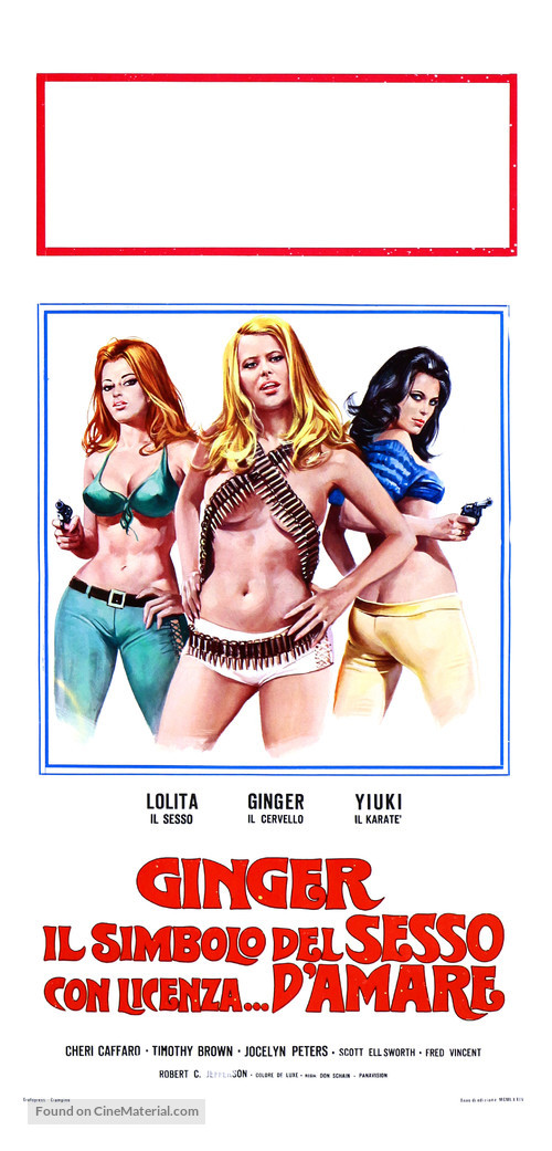 Girls Are for Loving - Italian Movie Poster