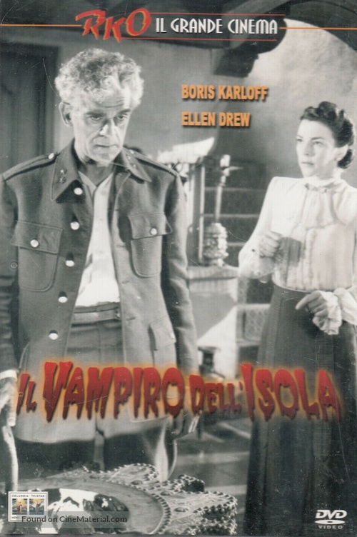 Isle of the Dead - Italian DVD movie cover