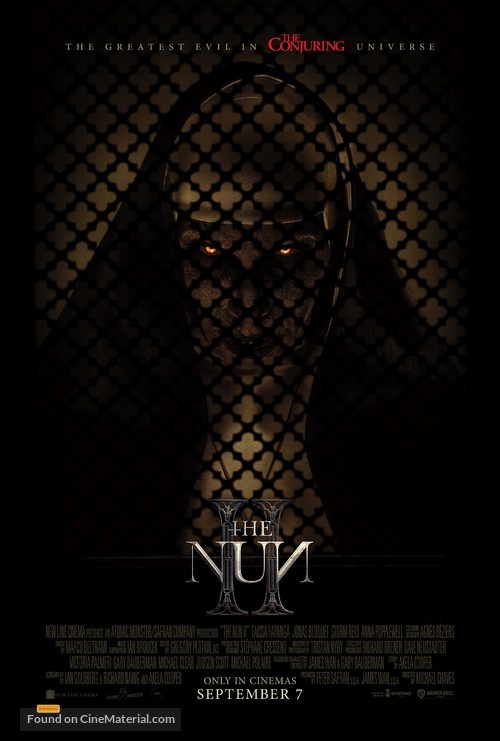 The Nun II - Australian Movie Poster