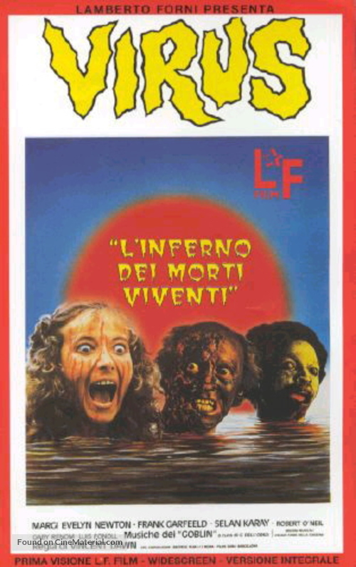 Virus - Italian VHS movie cover