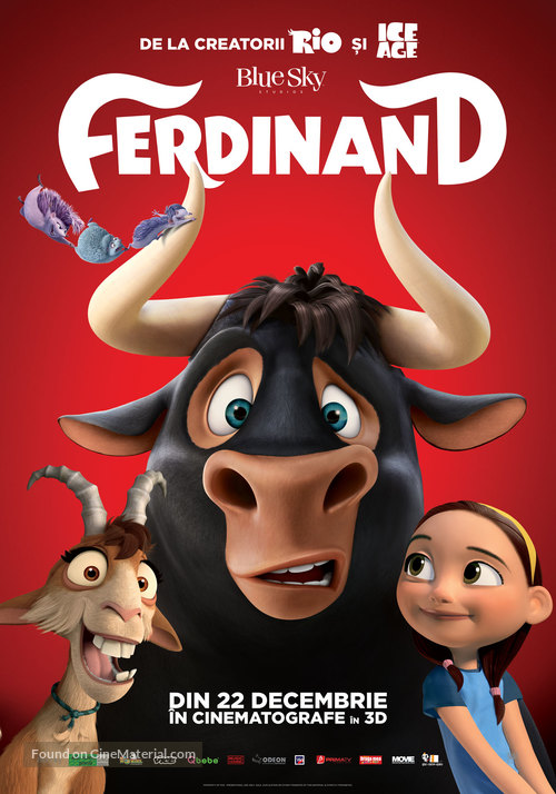 Ferdinand - Romanian Movie Poster