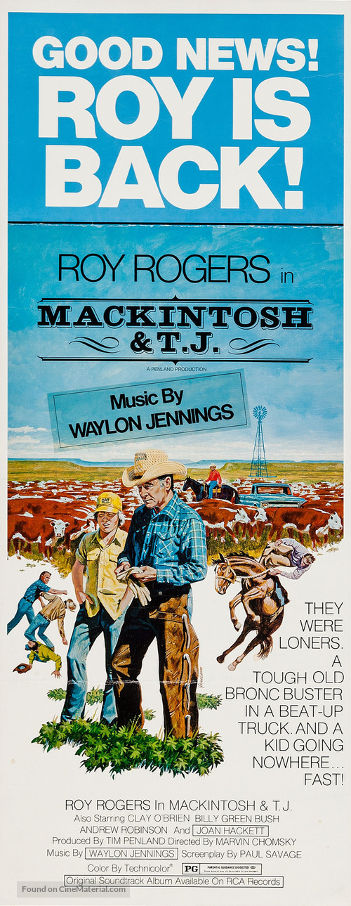 Mackintosh and T.J. - Movie Poster