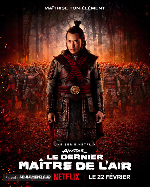 &quot;Avatar: The Last Airbender&quot; - French Movie Poster