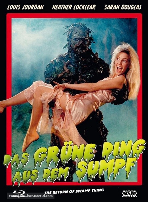 The Return of Swamp Thing - Austrian Blu-Ray movie cover