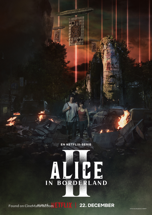 &quot;Alice in Borderland&quot; - Danish Movie Poster