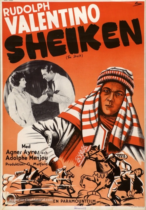 The Sheik - Swedish Movie Poster