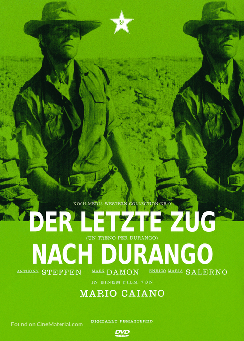 Un treno per Durango - German DVD movie cover