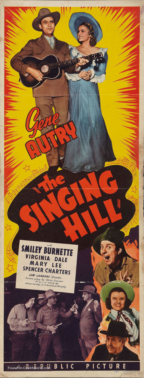 The Singing Hill - Movie Poster