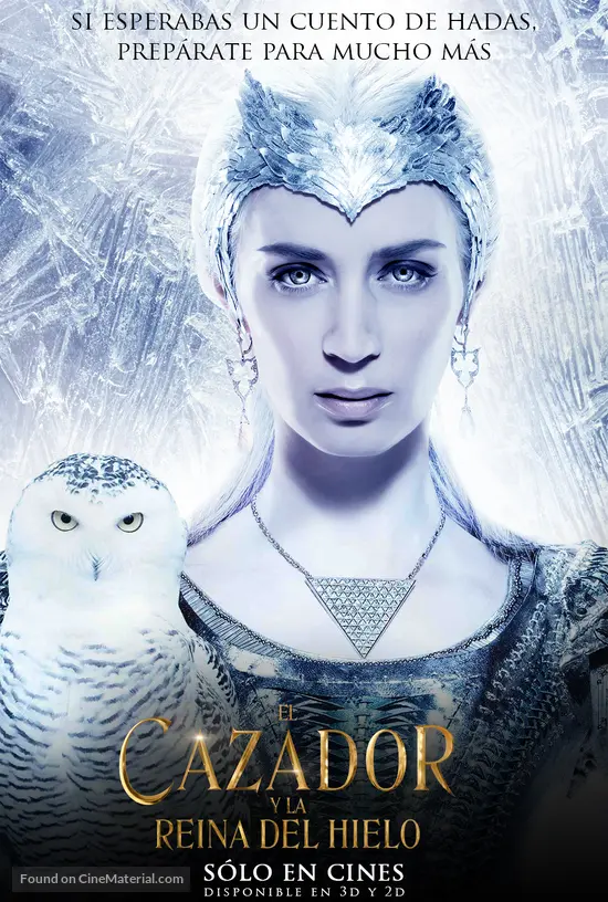 The Huntsman: Winter&#039;s War - Argentinian Movie Poster