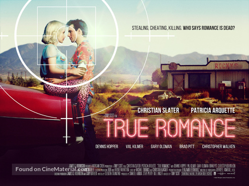 True Romance - British Movie Poster