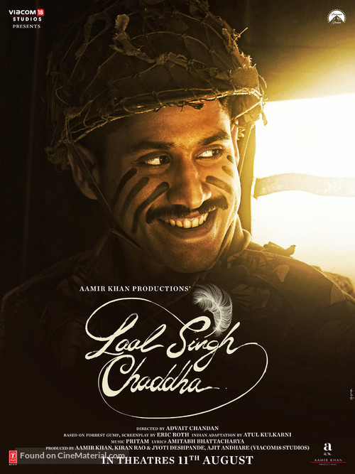 Laal Singh Chaddha - Indian Movie Poster