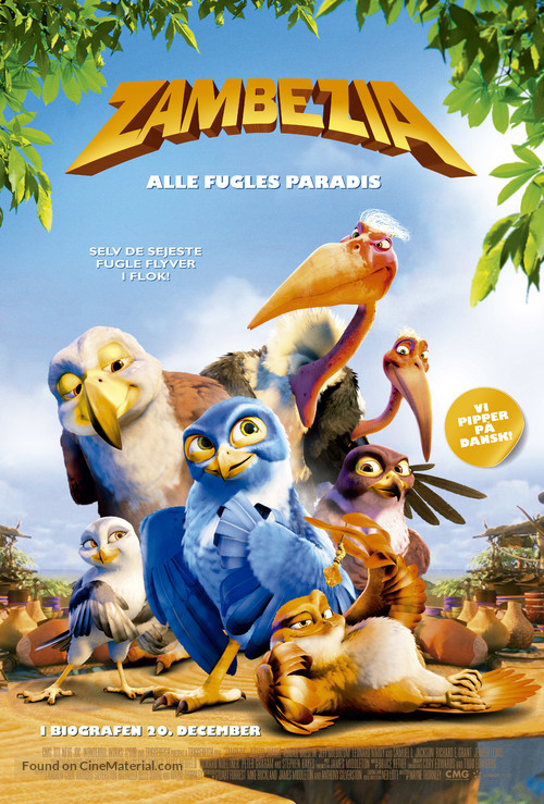 Zambezia - Danish Movie Poster