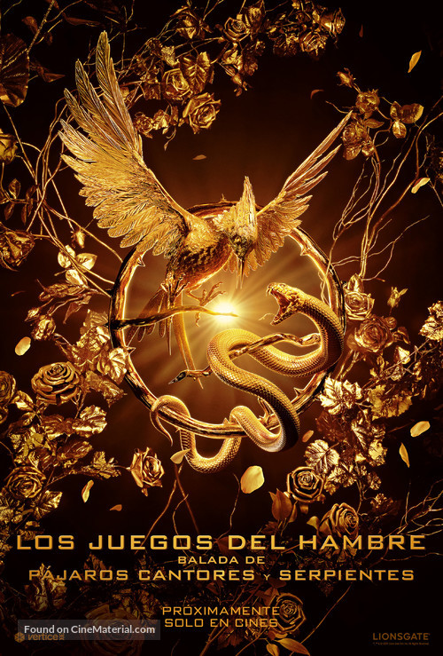 The Hunger Games: The Ballad of Songbirds &amp; Snakes - Spanish Movie Poster