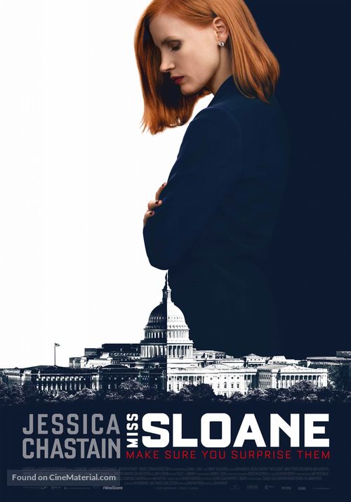 Miss Sloane - Dutch Movie Poster