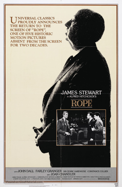 Rope - Re-release movie poster