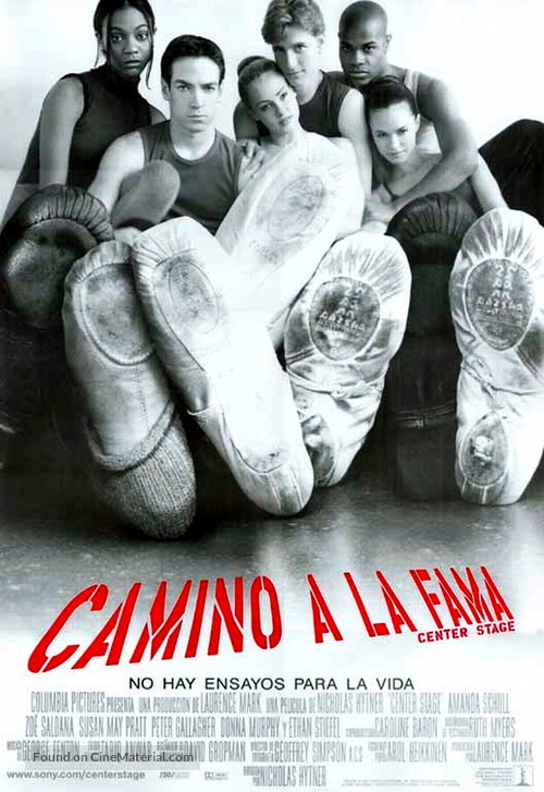 Center Stage - Mexican Movie Poster