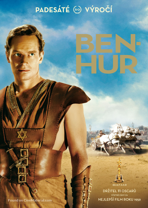 Ben-Hur - Czech DVD movie cover