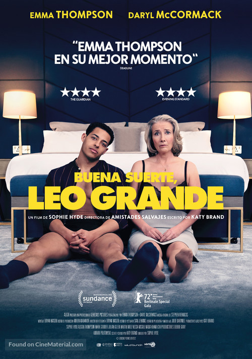 Good Luck to You, Leo Grande - Spanish Movie Poster