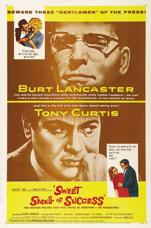 Sweet Smell of Success - Movie Poster