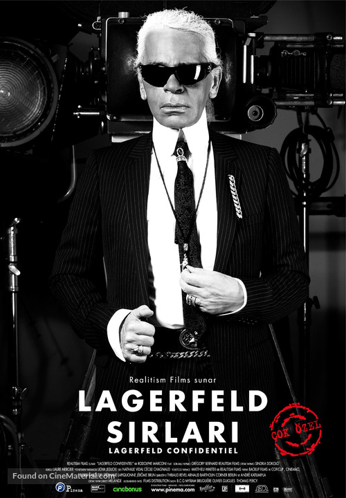 Lagerfeld Confidentiel - Turkish Movie Poster