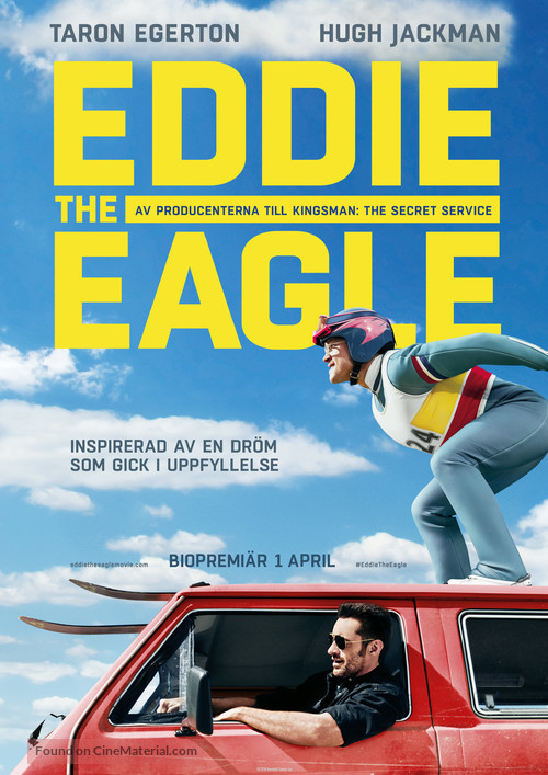 Eddie the Eagle - Swedish Movie Poster