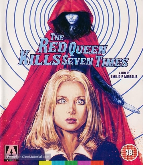 La dama rossa uccide sette volte - British Blu-Ray movie cover