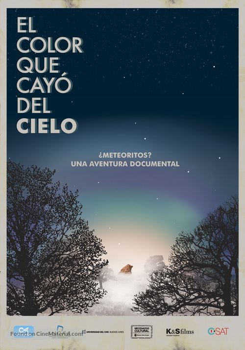 El color que cay&oacute; del cielo - Argentinian Movie Poster