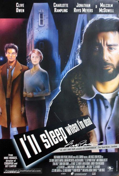 I&#039;ll Sleep When I&#039;m Dead - British Movie Poster