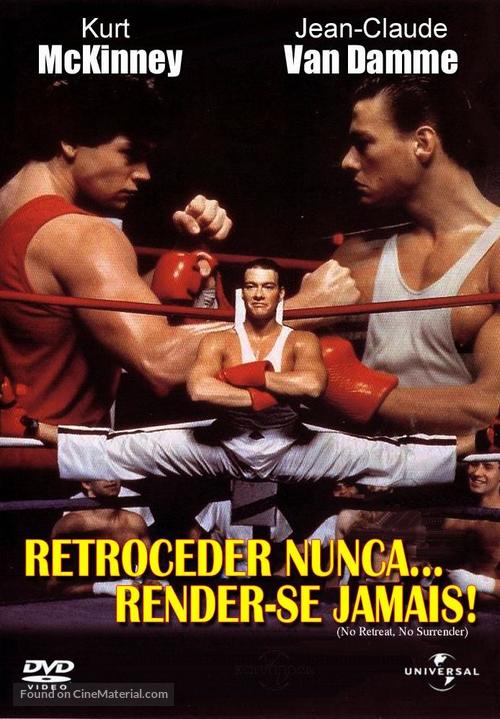 No Retreat, No Surrender - Brazilian DVD movie cover