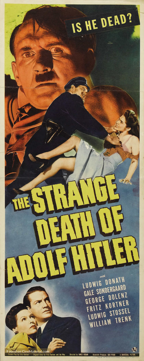 The Strange Death of Adolf Hitler - Movie Poster