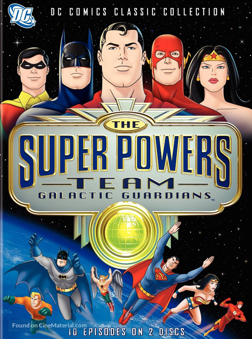 &quot;The Super Powers Team: Galactic Guardians&quot; - DVD movie cover