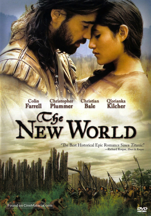 The New World - DVD movie cover