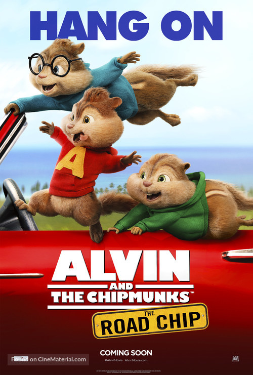 Alvin and the Chipmunks: The Road Chip - Movie Poster