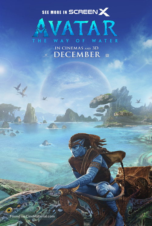 Avatar: The Way of Water - British Movie Poster