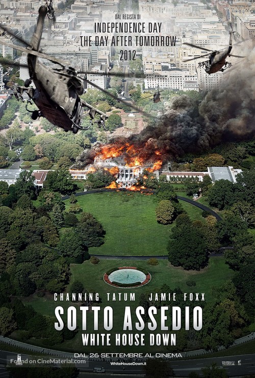 White House Down - Italian Movie Poster