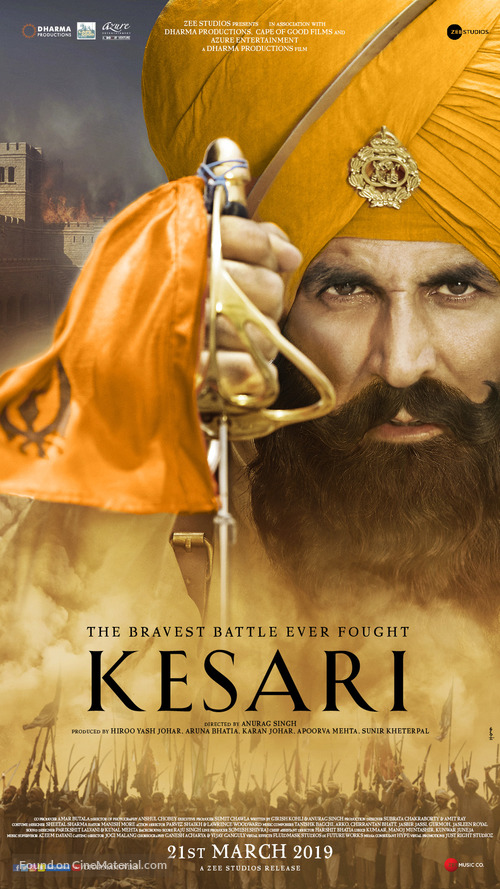 Kesari - Norwegian Movie Poster