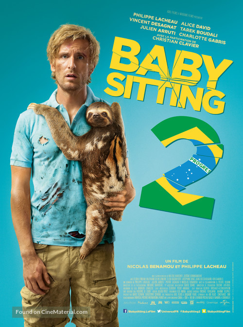 Babysitting 2 - French Movie Poster