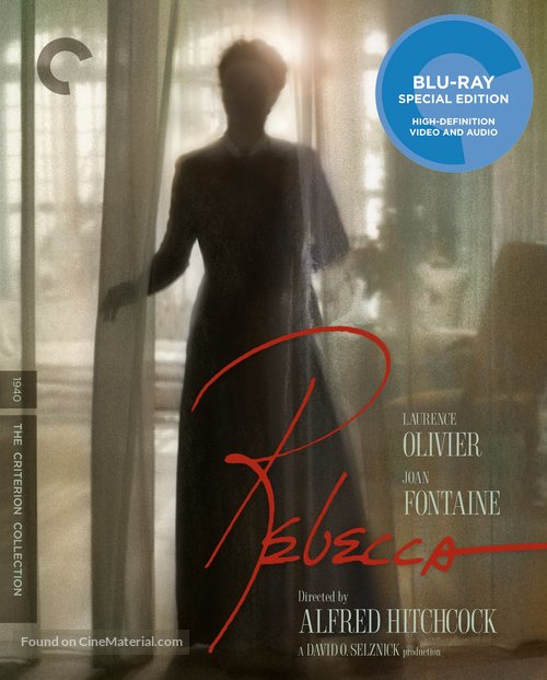Rebecca - Blu-Ray movie cover