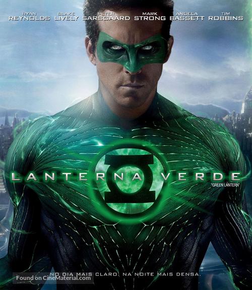 Green Lantern - Brazilian Blu-Ray movie cover