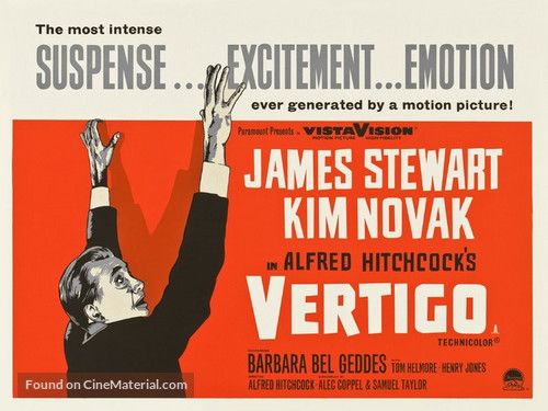 Vertigo - British Movie Poster