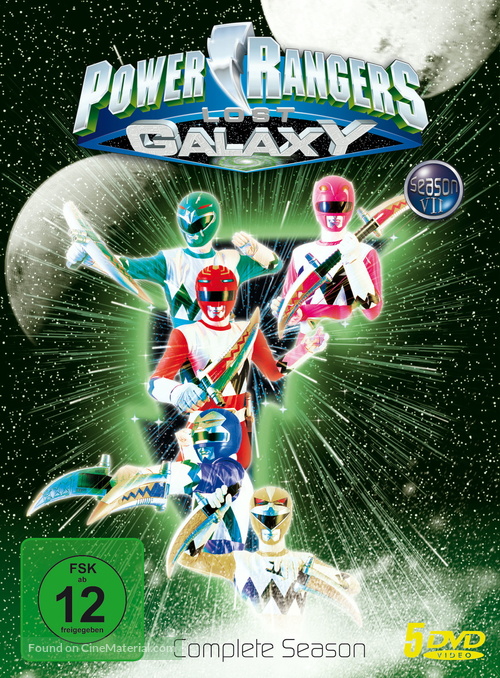 &quot;Power Rangers Lost Galaxy&quot; - German DVD movie cover