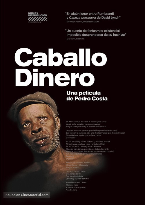 Cavalo Dinheiro - Spanish Movie Poster