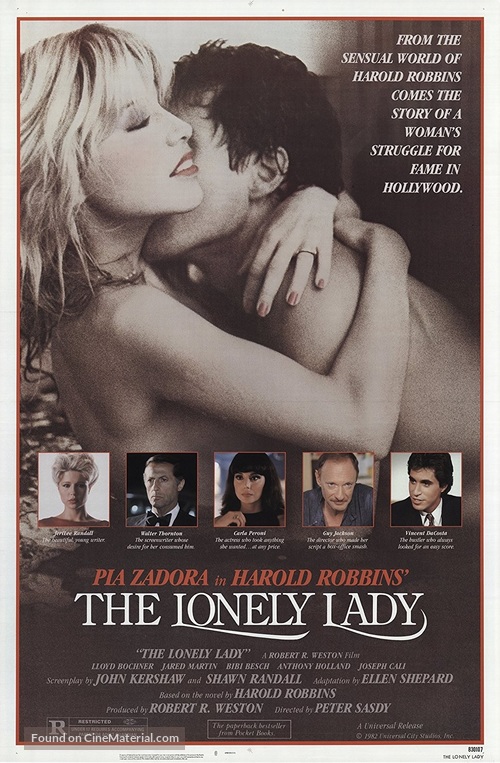 The Lonely Lady - Movie Poster